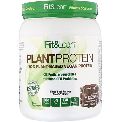 Fit and Lean Plant Protein - Chocolate Fudge - 15 Servings