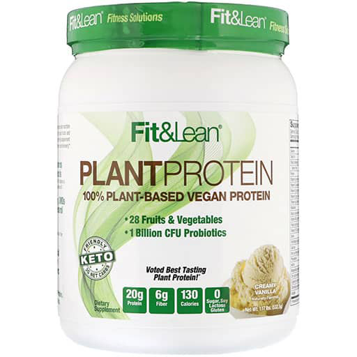 Fit and Lean Plant Protein - Creamy Vanilla - 15 Servings