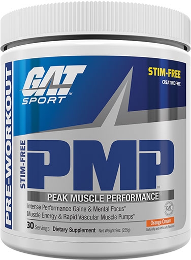 GAT PMP - Stim Free - Orange Cream - 30 Servings