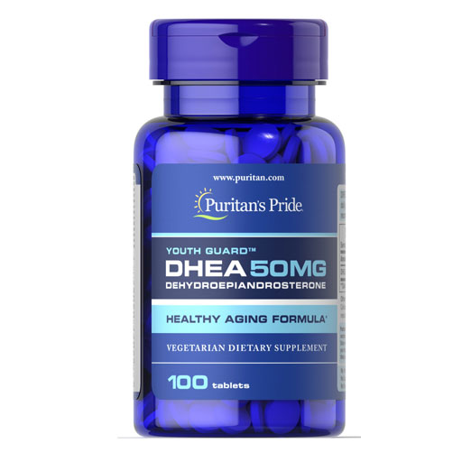 Puritan's Pride DHEA - 50 mg - 100 Tablets