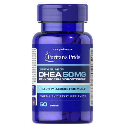 Puritan's Pride DHEA - 50 mg - 50 Tablets