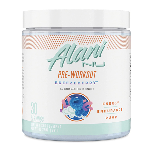 Alani Nu Pre Workout - Breezeberry - 30 Servings