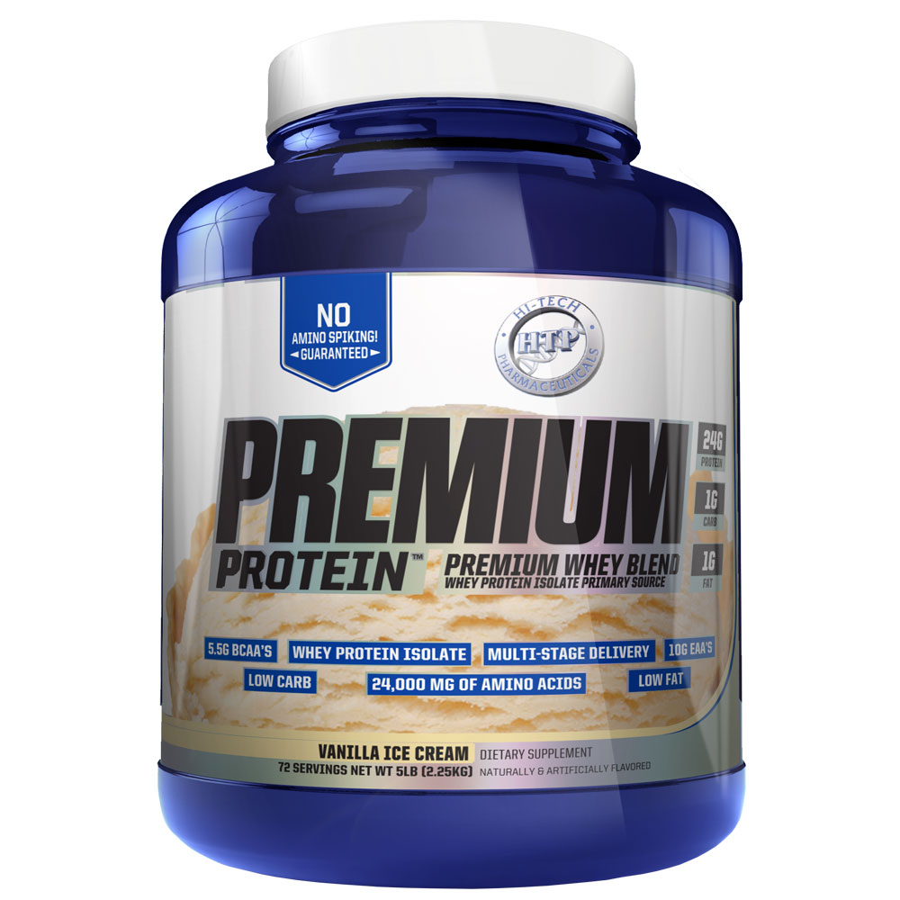 Premium Protein - Vanilla Ice Cream - 5lb