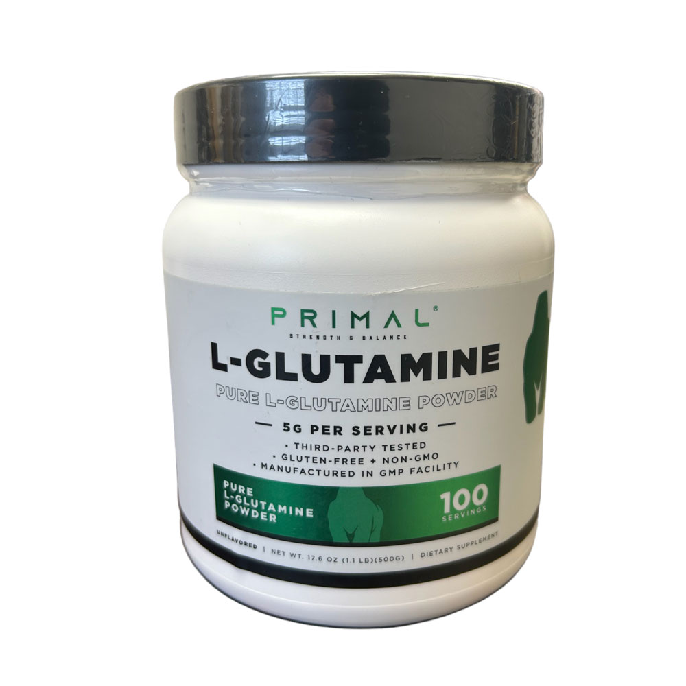 Primal L-Glutamine - Unflavored - 500 Grams