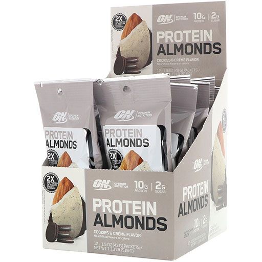 Protein Almonds - Cookies and Cream - 12/Box