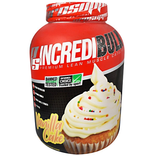 IncrediBulk Weight Gainer By Pro Supps, Vanilla Cake 6lb