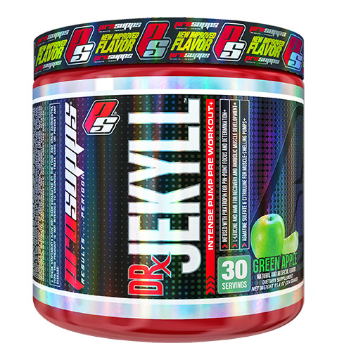 Dr. Jekyll Pre-Workout By Pro Supps, Green Apple 30 Servings
