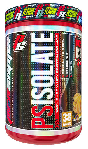 PS Isolate, Protein, By Pro Supps, Glazed Doughnut, 2lb