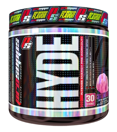 Hyde V3 Pre Workout By Pro Supps, Cotton Candy, 30 Servings