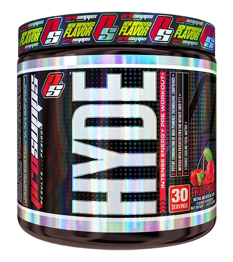 Hyde V3 Pre Workout By Pro Supps, Fruit Punch, 30 Servings