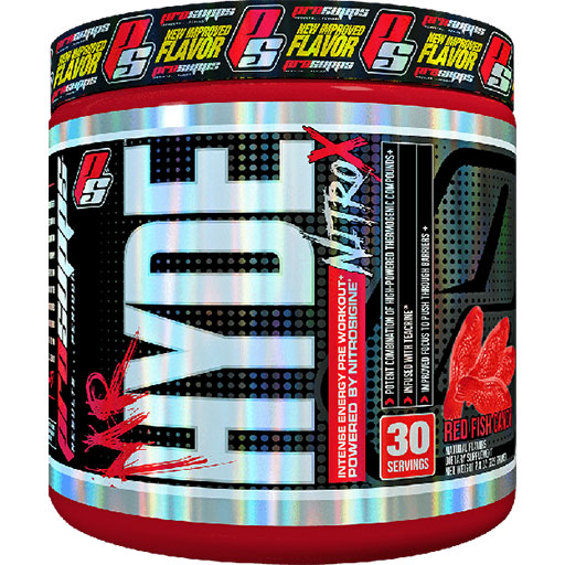 Mr Hyde Nitro X By Pro Supps, Red Candy Fish, 30 Servings