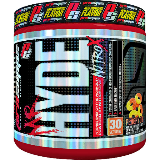 Mr Hyde Nitro X By Pro Supps, Peachy Oh, 30 Servings