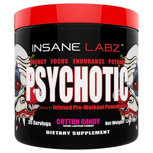 PSYCHOTIC Pre Workout - Cotton Candy