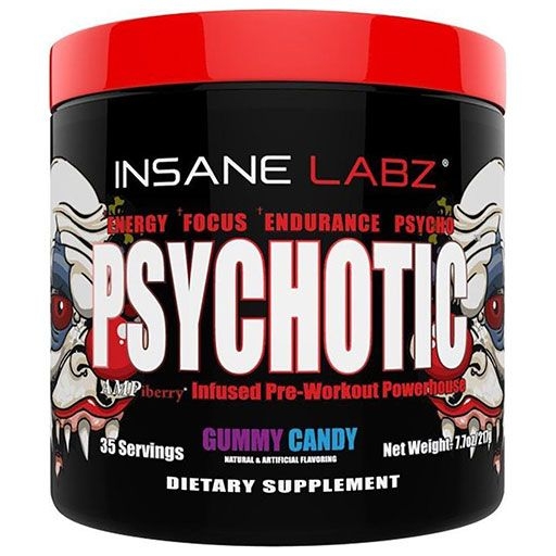 PSYCHOTIC Pre Workout - Gummy Candy