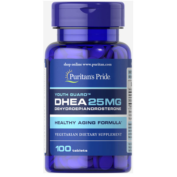 Puritan's Pride DHEA - 25 mg - 100 Tablets