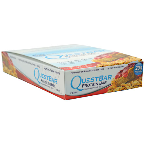 Quest Bars, Peanut Butter & Jelly 12/Box by Quest Nutrition