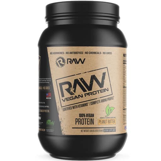 Raw Vegan Protein - Peanut Butter - 25 Servings