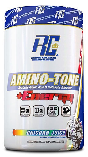 Amino Tone Energy By Ronnie Coleman Signature Series, Unicorn Juice, 30 Servings