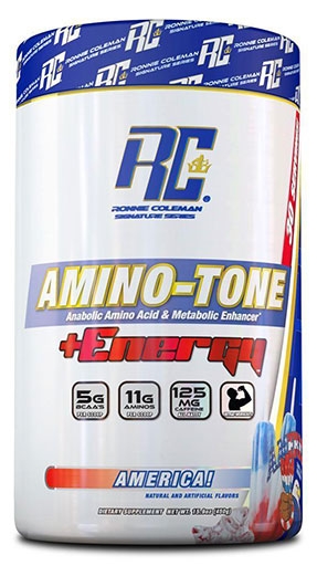 Amino Tone Energy By Ronnie Coleman Signature Series, America, 30 Servings