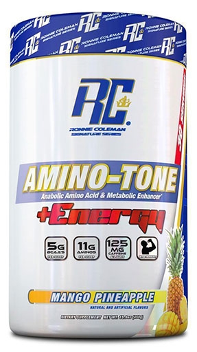 Amino Tone Energy By Ronnie Coleman Signature Series, Mango Pineapple, 30 Servings