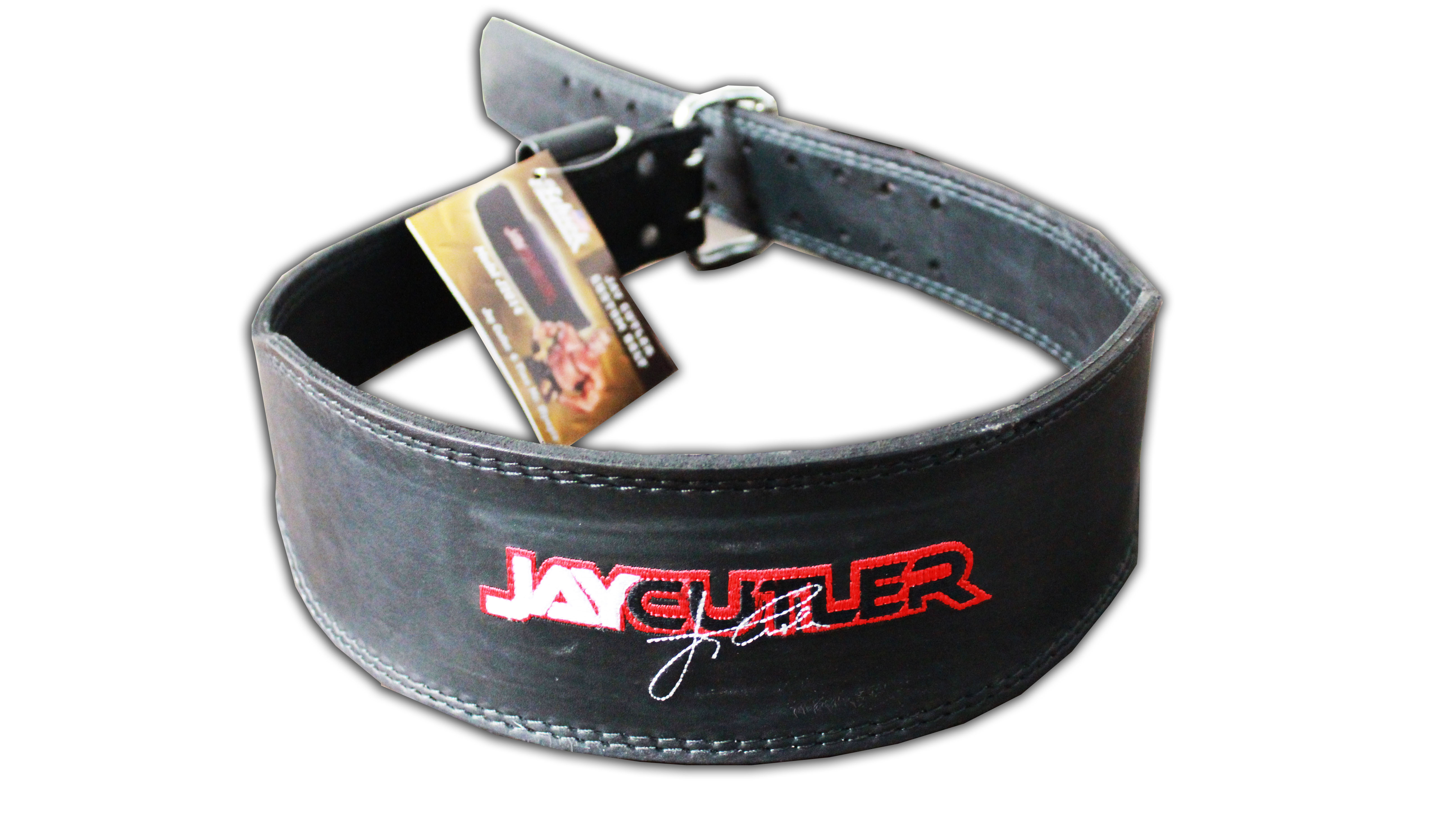 Black Leather Jay Cutler Signature Belt-XL Schiek Sports S-J2014XL 4 in 
