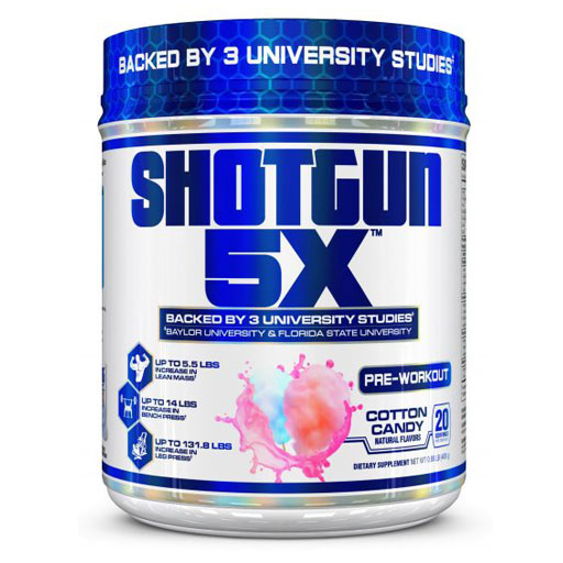 Shotgun 5X - Cotton Candy - 20 Servings