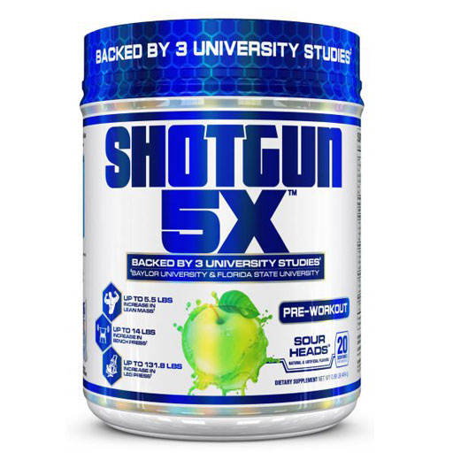 Shotgun 5X - Sour Heads - 20 Servings