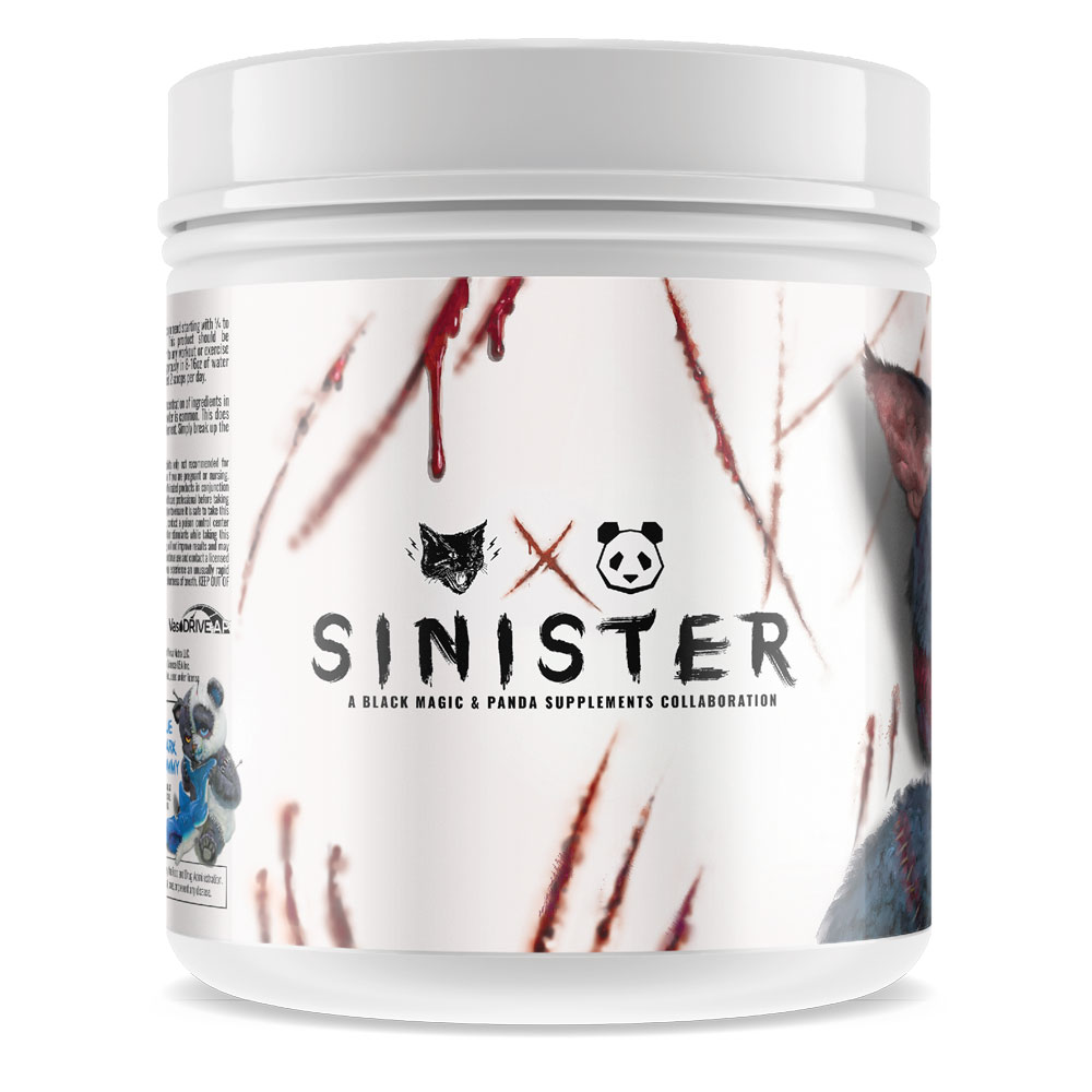 Sinister Pre Workout - Blue Shark Gummy - 40/20 Servings