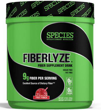 Fiberlyze, By Species Nutrition, Fruit Punch, 30 Servings