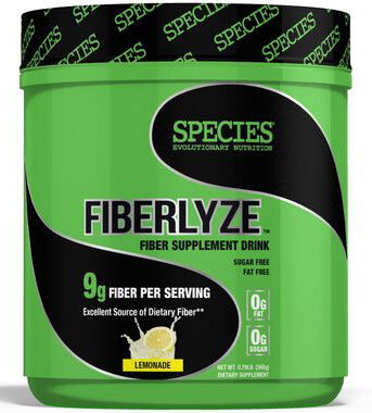 Fiberlyze, By Species Nutrition, Lemonade, 30 Servings