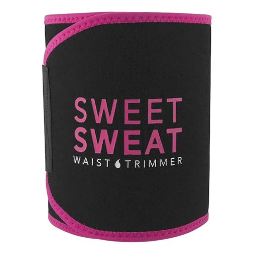 Sweet Sweat Waist Trimmer, Pink, Small