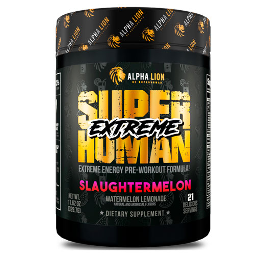 SuperHuman Extreme - Slaughtermelon (Watermelon Lemonade) - 21 Servings