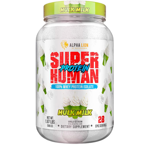 SuperHuman Protein - Hulk Milk (Vanilla Ice Cream) - 28 Servings