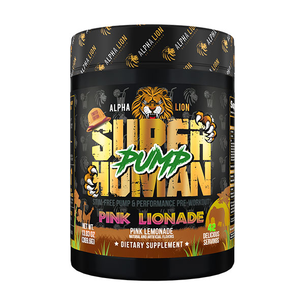 SuperHuman Pump - Pink Lemonade - 42 Servings