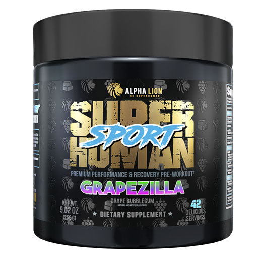 SuperHuman Sport - Grapezilla - 42 Servings