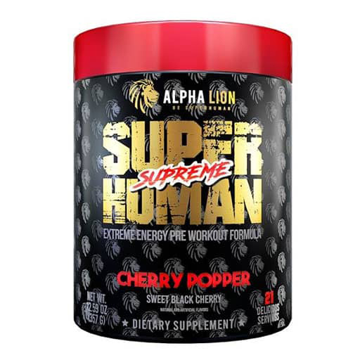 SuperHuman Supreme - Cherry Popper (Sweet Black Cherry) - 21 Servings