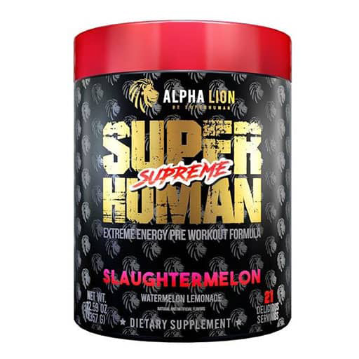 SuperHuman Supreme - Slaughtermelon (Watermelon Lemonade) - 21 Servings