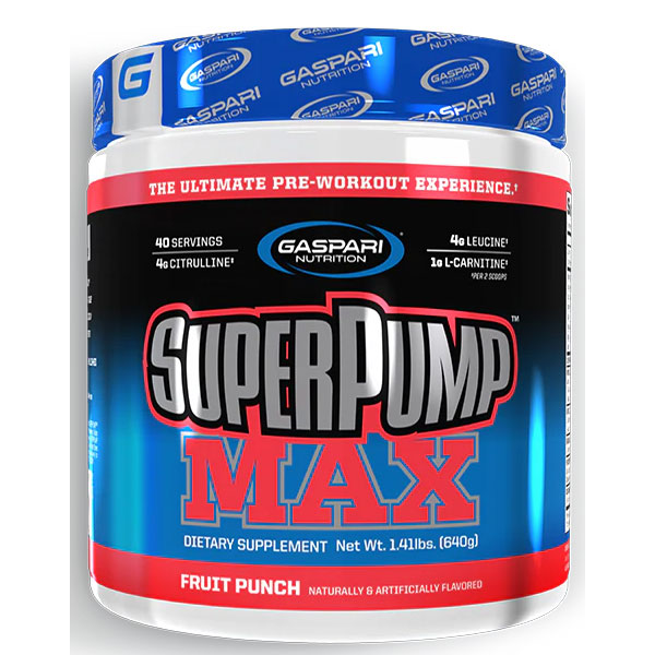 SuperPump Max - Fruit Punch Blast - 40 Servings