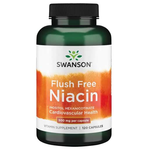 Swanson Flush Free Niacin - 500 mg - 120 Caps