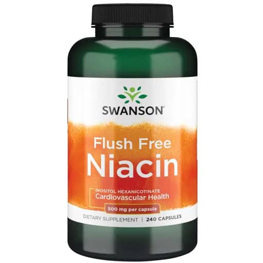 Swanson Flush Free Niacin - 500 mg - 240 Caps