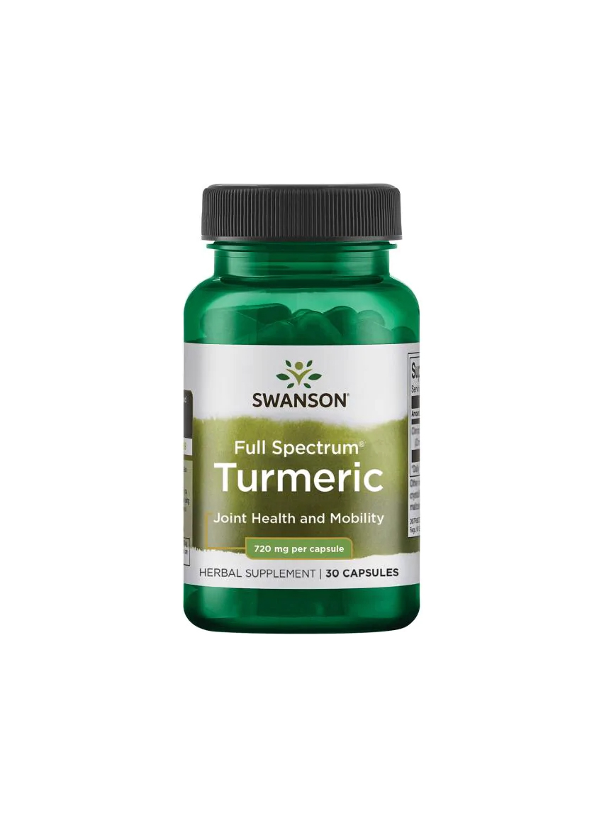 Swanson Full Spectrum Turmeric - 720 mg - 30 Caps