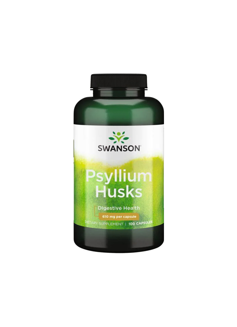 Swanson Psyllium Husks - 610 mg - 100 Caps