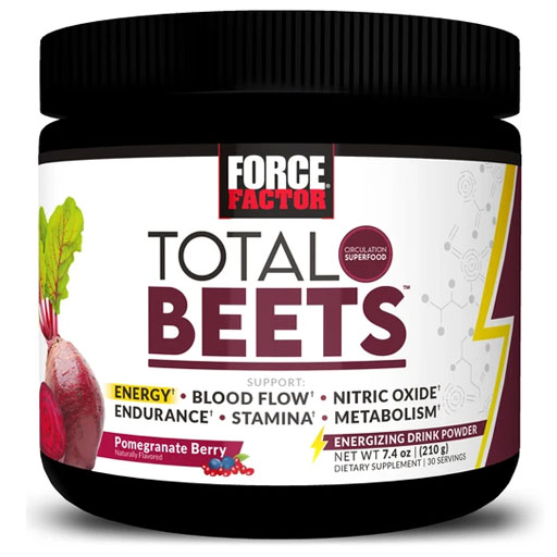 Total Beets Energy Powder - Pomegranate Berry - 30 Servings