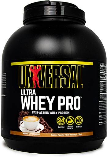 Ultra Whey Pro By Universal Nutrition, Mocha Cappuccino 5 lb