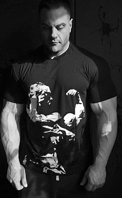 Animal Impact Iconic Black T-Shirt, By Universal Nutrition, Large