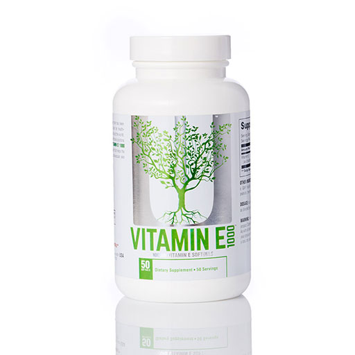 Vitamin E By Universal Nutrition, 1000 IU 50 Softgels