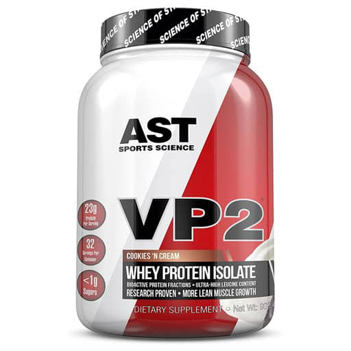 VP2 Whey Protein Isolate - Cookies and Cream - 2lb