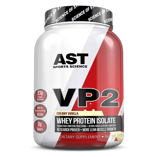 VP2 Whey Protein Isolate - Creamy Vanilla - 2lb