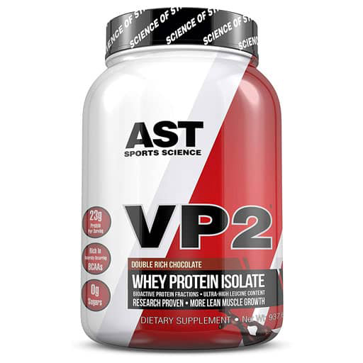 VP2 Whey Protein Isolate - Double Rich Chocolate - 2lb