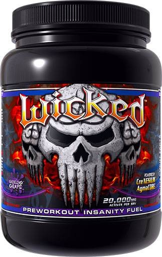 Wicked Pre Workout By Innovative Laboratories, Grueling Grape, 30 Servings
